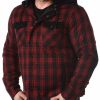 Wholesale Hyraw Hyraw Lumberjack Takki - Musta/Punainen