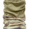 Clearance Brandit Brandit Multifunctional Neck Warmer - Beige/Camo