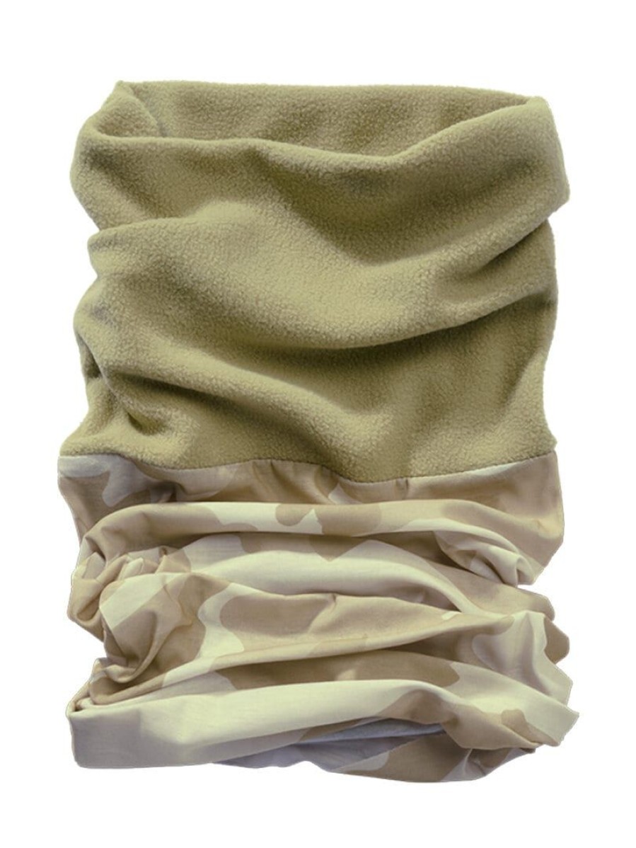 Clearance Brandit Brandit Multifunctional Neck Warmer - Beige/Camo