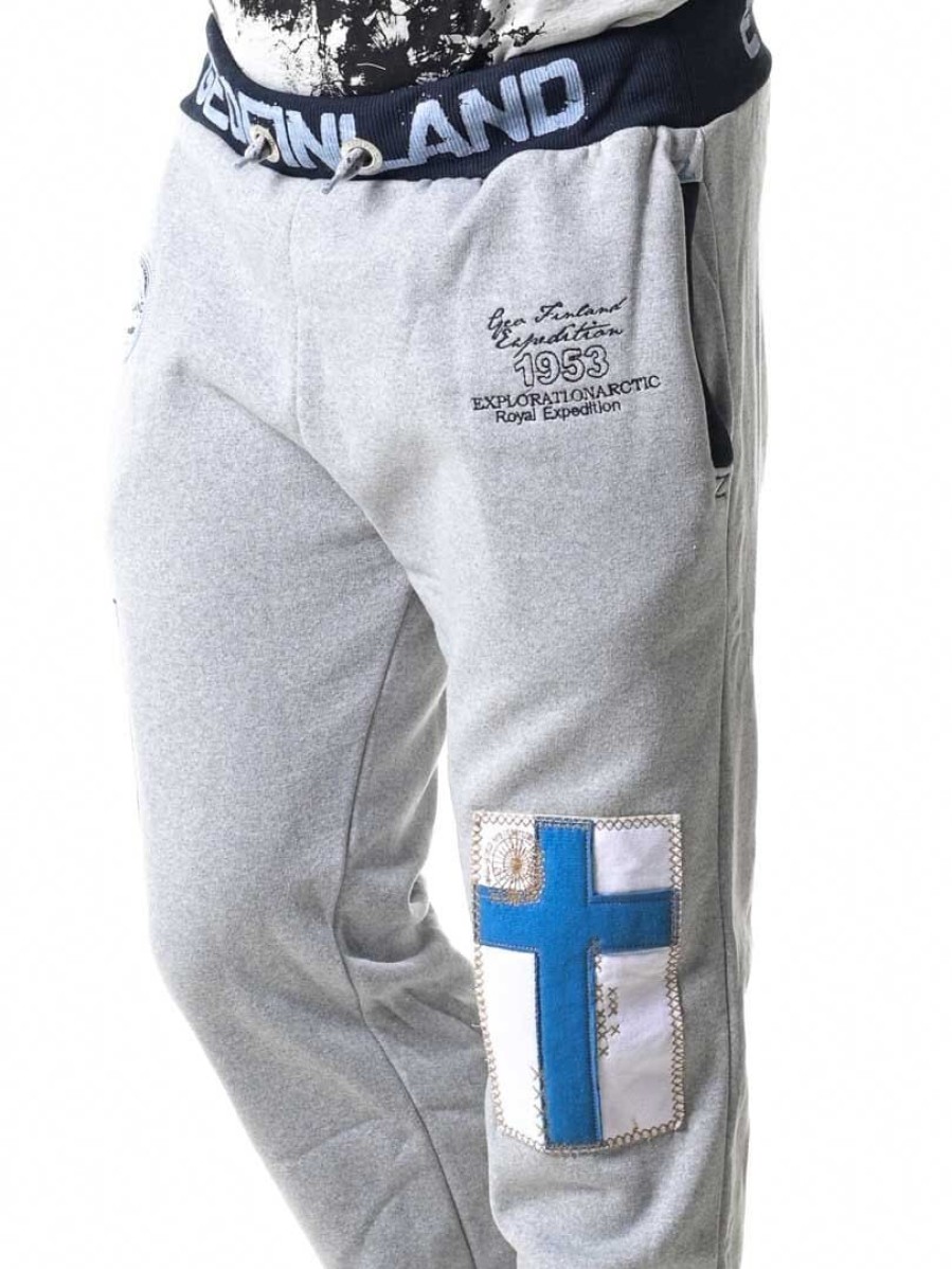 New Geographical Norway Geo Finland Collegehousut - Harmaa