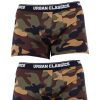 New Urban Classics 2-Pack Urban Camo Bokserishortsit - Khaki