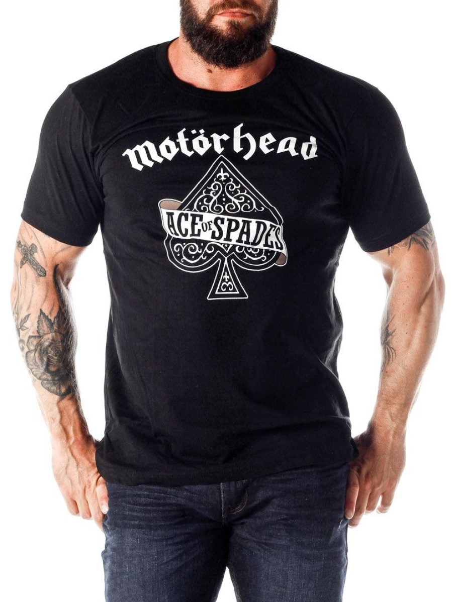 Clearance Urban Classics Motorhead Ace Of Spades T-Paita - Musta