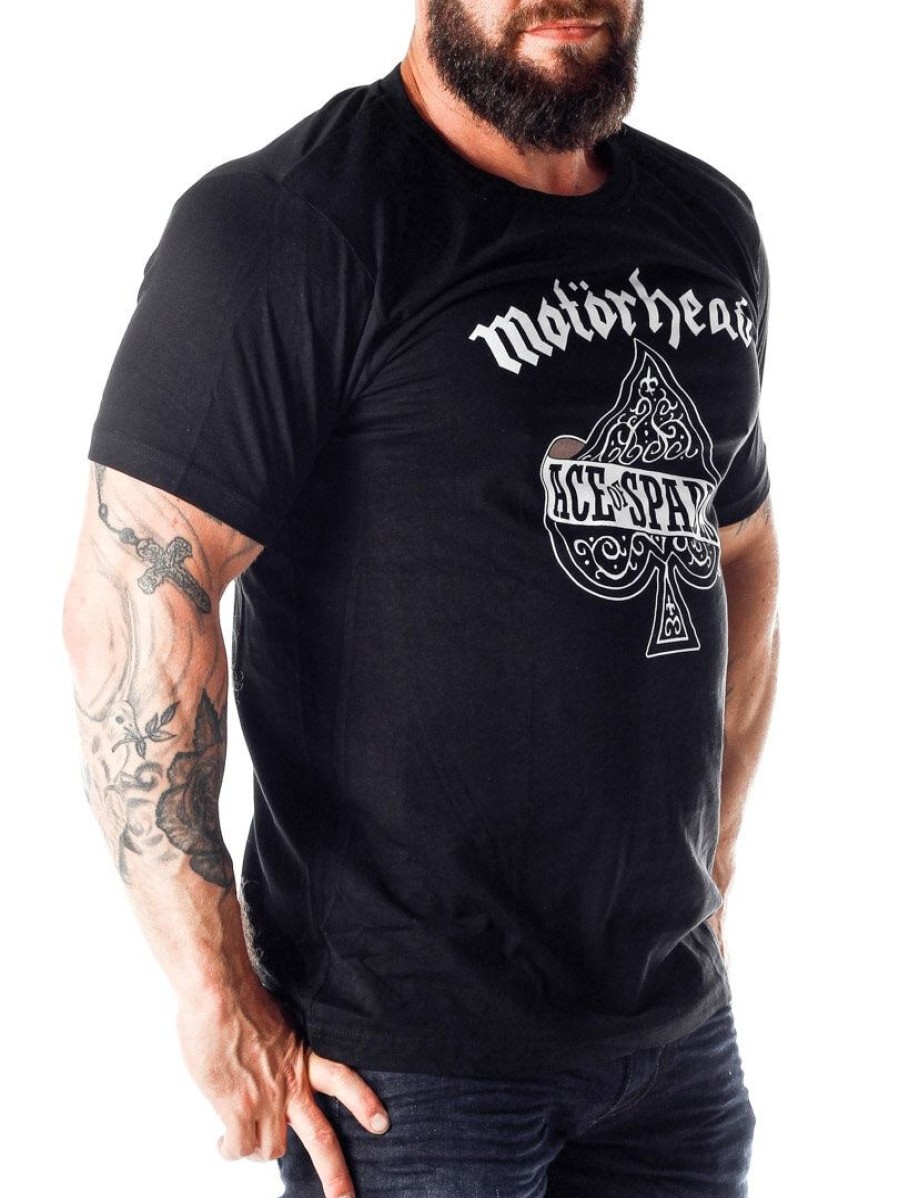 Clearance Urban Classics Motorhead Ace Of Spades T-Paita - Musta