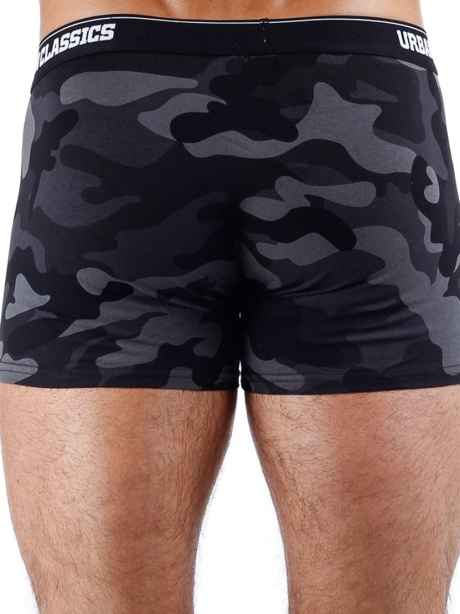 Online Urban Classics 2-Pack Urban Camo Bokserishortsit - Dark Camo