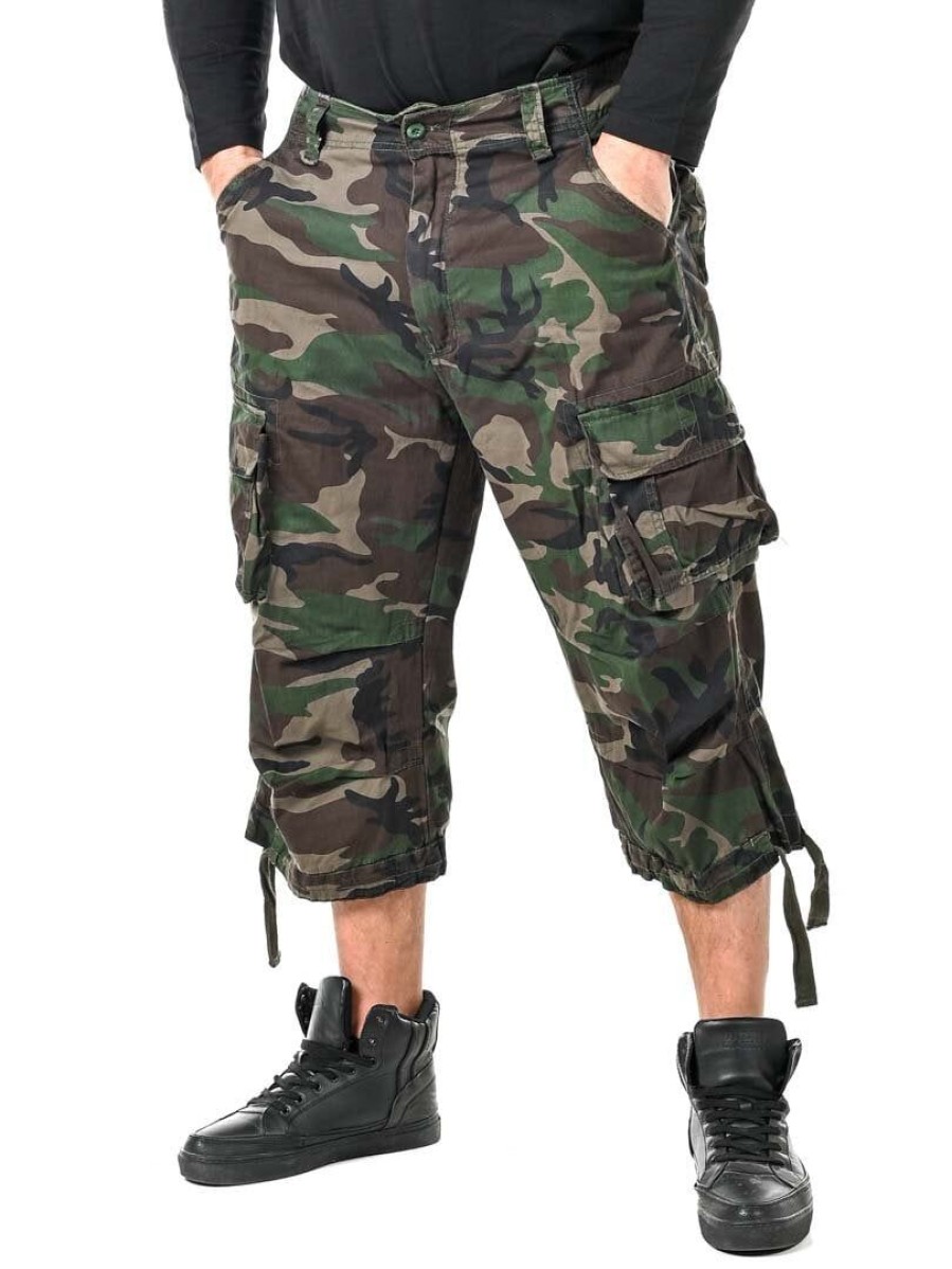 Online Brandit Urban Legend 3/4 Shortsit - Camo