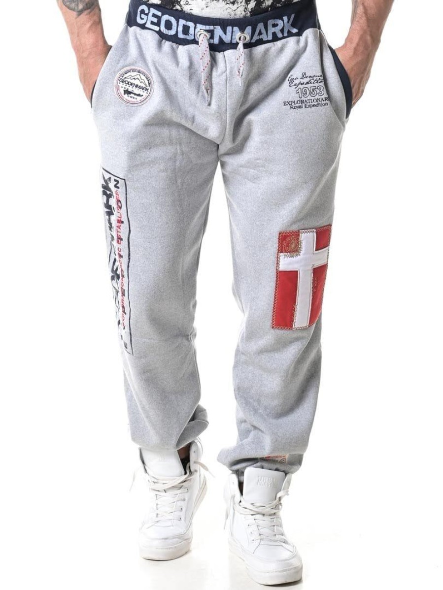 Clearance Geographical Norway Geo Denmark Collegehousut - Harmaa