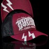 Wholesale Hyraw Hyraw Thunderbolt Trucker Lippis - Punainen