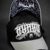 Hot Hyraw Hyraw Trucker Lippis - Musta/Harmaa