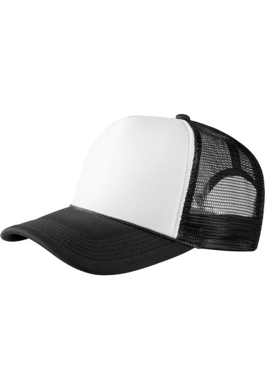 Hot Urban Classics Urban Trucker Lippis - Musta/Valkoinen