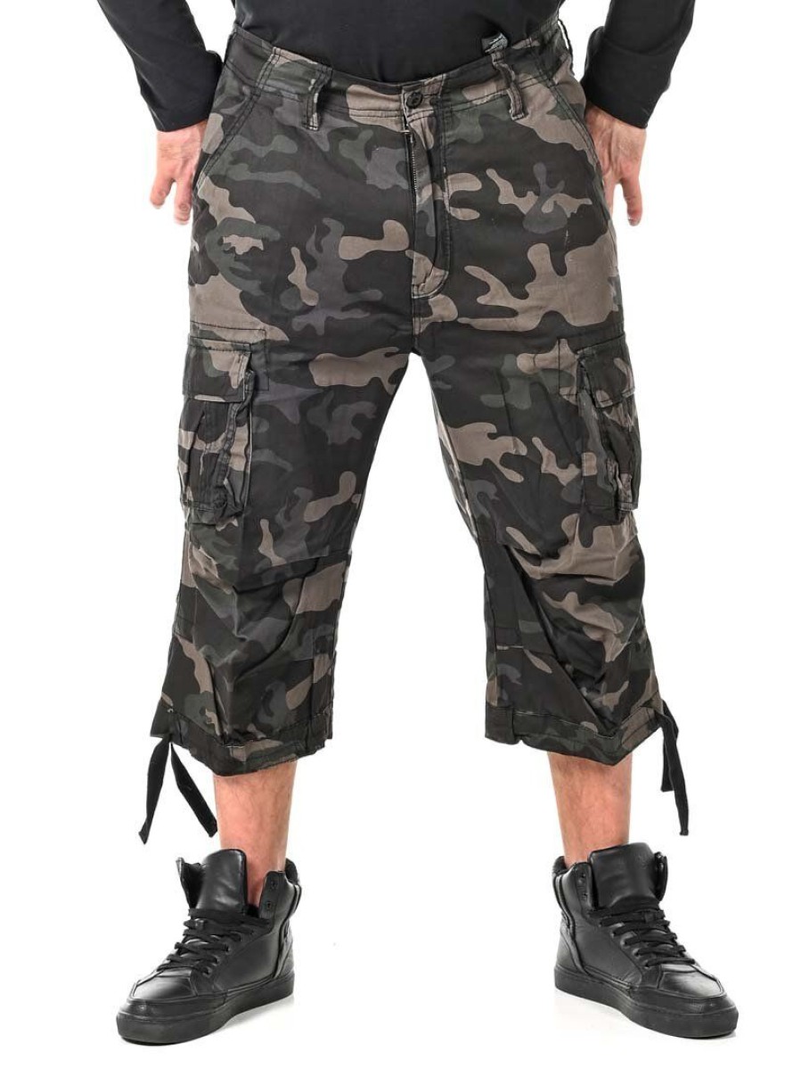 Best Brandit Urban Legend 3/4 Shortsit - Dark Camo