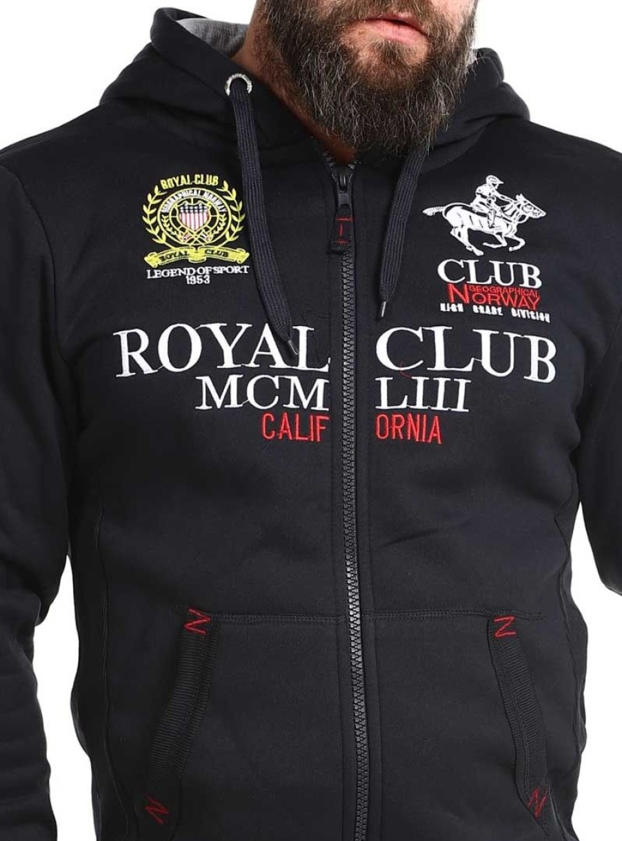 Best Geographical Norway Royal Club Huppari - Tummansininen