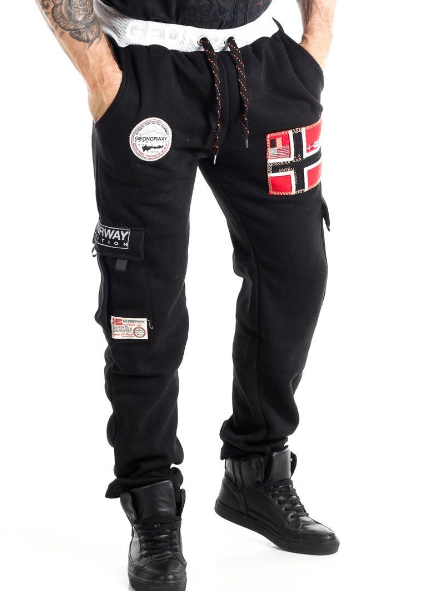 Wholesale Geographical Norway Geo Norway Cargo Collegehousut - Musta