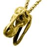 Wholesale Inox T-Rex Skull Inox Kaulakoru - Kultainen