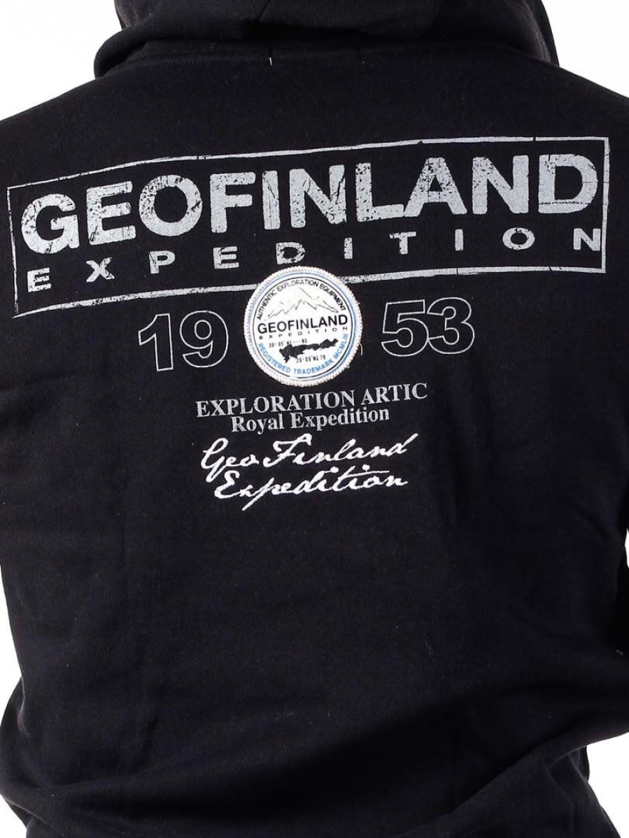 Best Geographical Norway Geo Finland Huppari - Musta